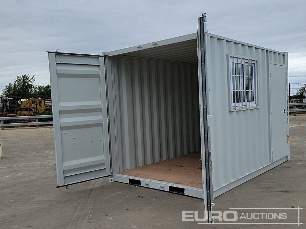 Unused 2025 12' x 7' Container, 1 Door, 1 Window, 1 End Door (Cannot Be Reconsigned) - Contenedor marítimo: foto 1 Unused 2025 12' x 7' Container, 1 Door, 1 Window, 1 End Door (Cannot Be Reconsigned) - Contenedor marítimo: foto 1