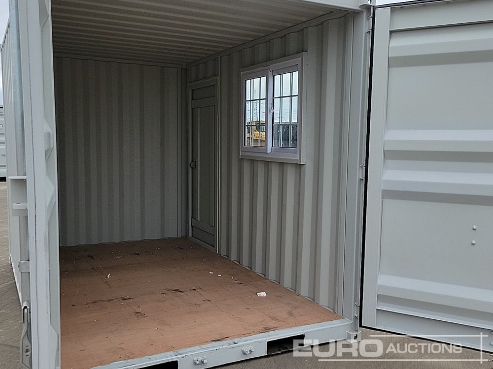 Unused 2025 12' x 7' Container, 1 Door, 1 Window, 1 End Door (Cannot Be Reconsigned) - Contenedor marítimo: foto 2 Unused 2025 12' x 7' Container, 1 Door, 1 Window, 1 End Door (Cannot Be Reconsigned) - Contenedor marítimo: foto 2