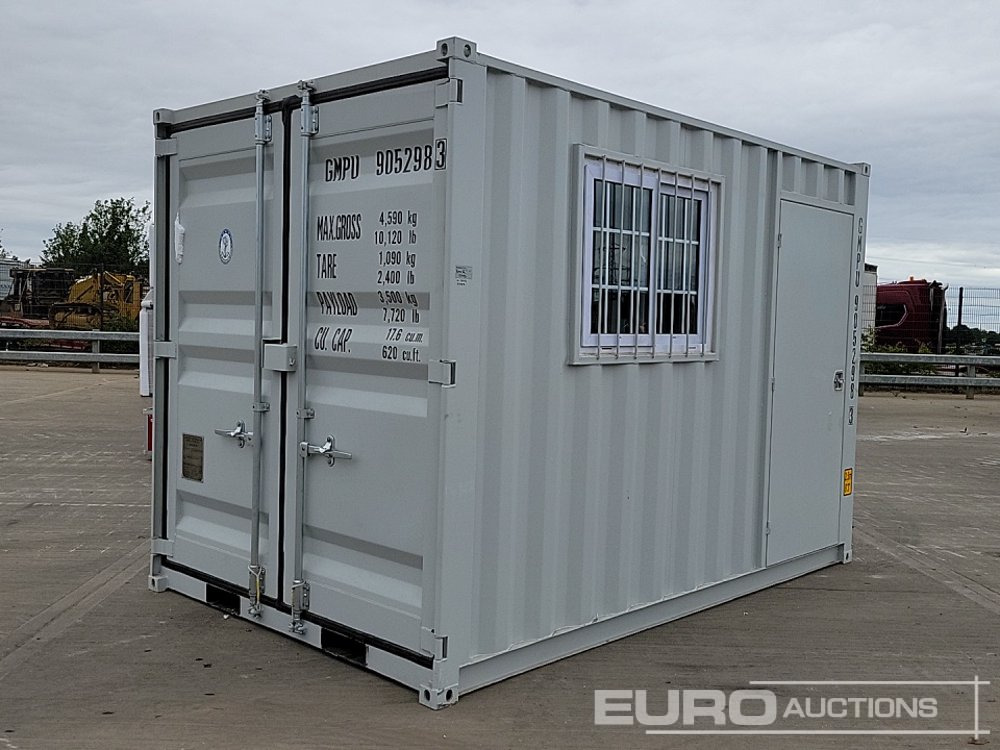 Unused 2025 12' x 7' Container, 1 Door, 1 Window, 1 End Door (Cannot Be Reconsigned) - Contenedor marítimo: foto 3 Unused 2025 12' x 7' Container, 1 Door, 1 Window, 1 End Door (Cannot Be Reconsigned) - Contenedor marítimo: foto 3