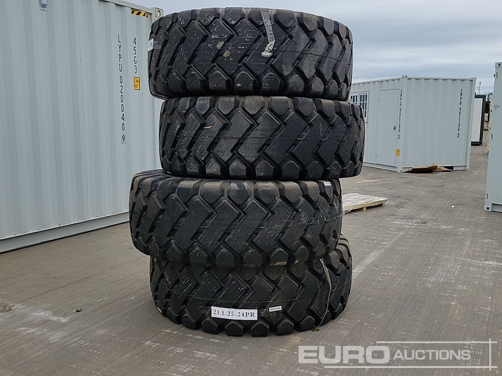 Unused 2025 23.5-25 Tyre (4 of) - Neumático: foto 1 Unused 2025 23.5-25 Tyre (4 of) - Neumático: foto 1