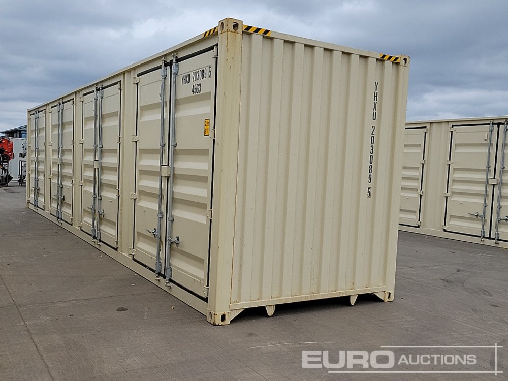 Unused 2025 40' x 8' HQ Container, 4 Side Doors, 1 End Door (Cannot Be Reconsigned) - Contenedor marítimo: foto 4 Unused 2025 40' x 8' HQ Container, 4 Side Doors, 1 End Door (Cannot Be Reconsigned) - Contenedor marítimo: foto 4