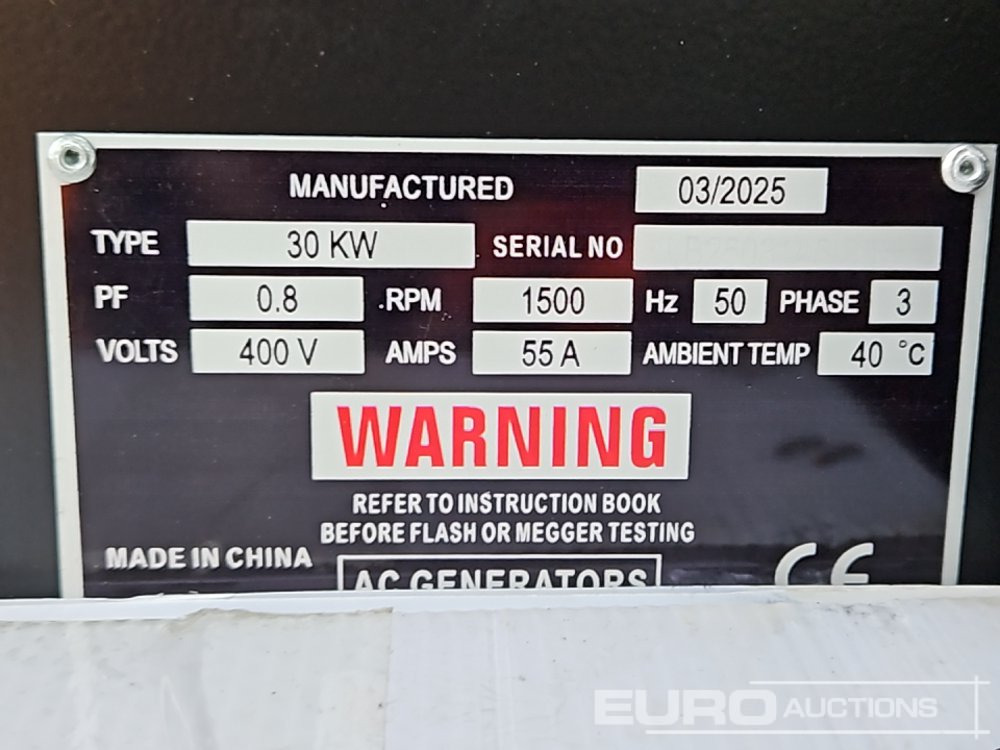 Generador industriale Unused 2025 Compal Power VG-R30: foto 18 Generador industriale Unused 2025 Compal Power VG-R30: foto 18