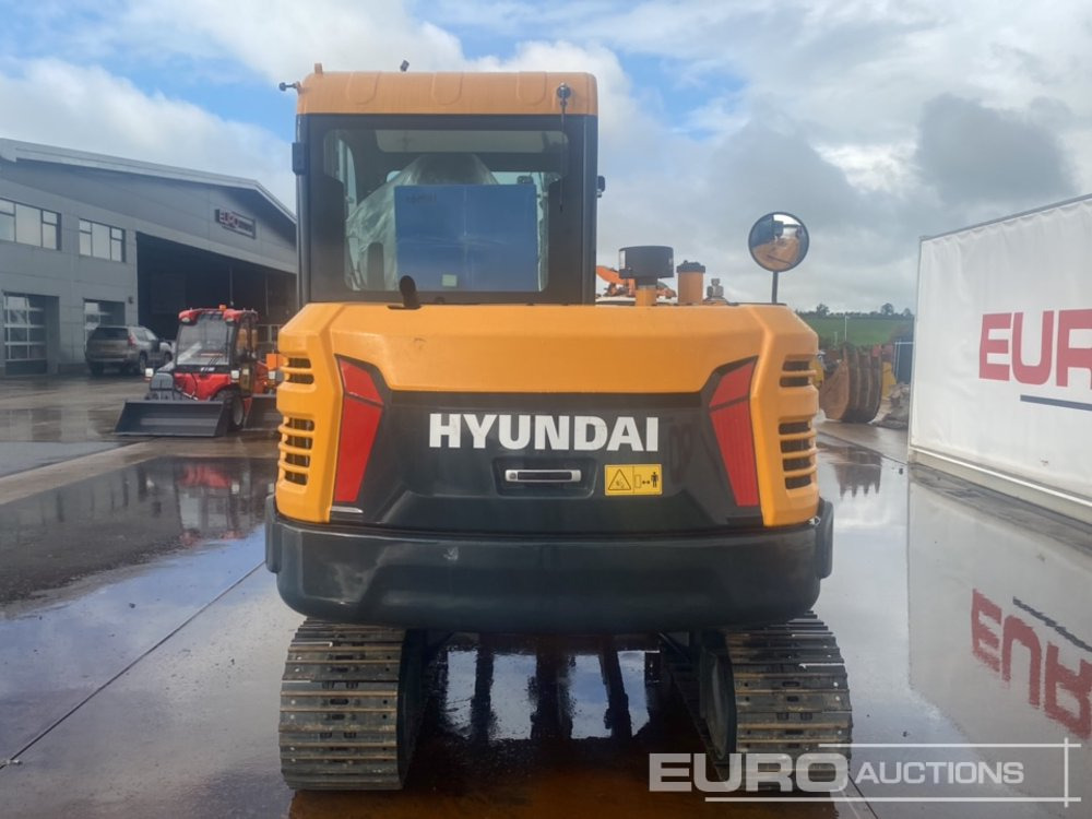 Unused 2025 Hyundai HX60PRO-N - Miniexcavadora: foto 4 Unused 2025 Hyundai HX60PRO-N - Miniexcavadora: foto 4