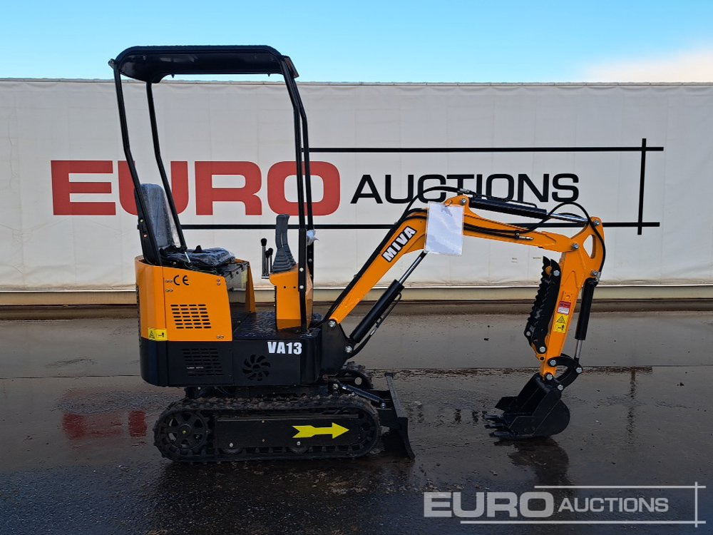 Miniexcavadora Unused 2025 Miva VA13: foto 6