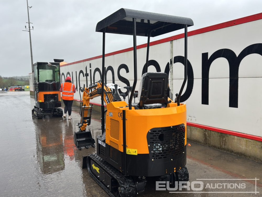 Unused 2025 Miva VA15 - Miniexcavadora: foto 3 Unused 2025 Miva VA15 - Miniexcavadora: foto 3