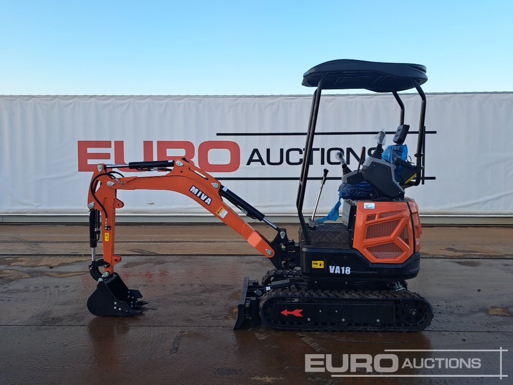 Unused 2025 Miva VA18FL - Miniexcavadora: foto 2 Unused 2025 Miva VA18FL - Miniexcavadora: foto 2