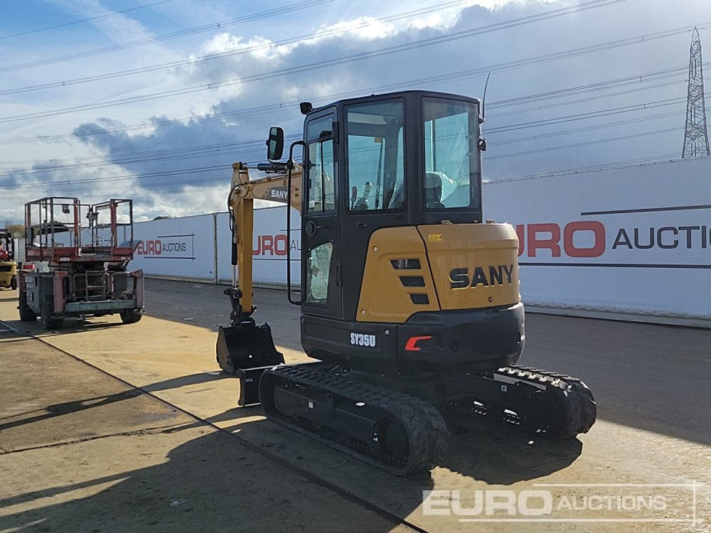 Unused 2025 Sany SY35U - Miniexcavadora: foto 3 Unused 2025 Sany SY35U - Miniexcavadora: foto 3