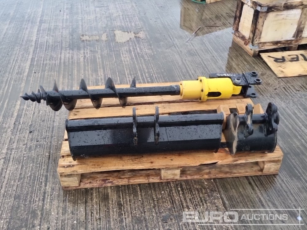 Unused 32" Ditching, 8" Digging Bucket, Hydraulic 200mm Auger Flight & Drive 25mm Pin to suit Mini Excavator - Cazo: foto 4 Unused 32" Ditching, 8" Digging Bucket, Hydraulic 200mm Auger Flight & Drive 25mm Pin to suit Mini Excavator - Cazo: foto 4