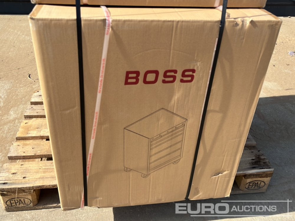 Equipo de taller Unused Boss 2.6m 9 Drawer, 5 Cabinet Tool Station: foto 20