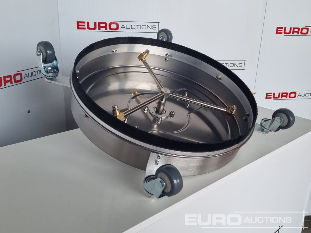Hidrolimpiadora Unused Boss 20" Stainless Steel Pedestrian Surface Cleaner, 280bar, 3 Nozzle Rotary Arm (Max Temp. 82 Degrees): foto 22