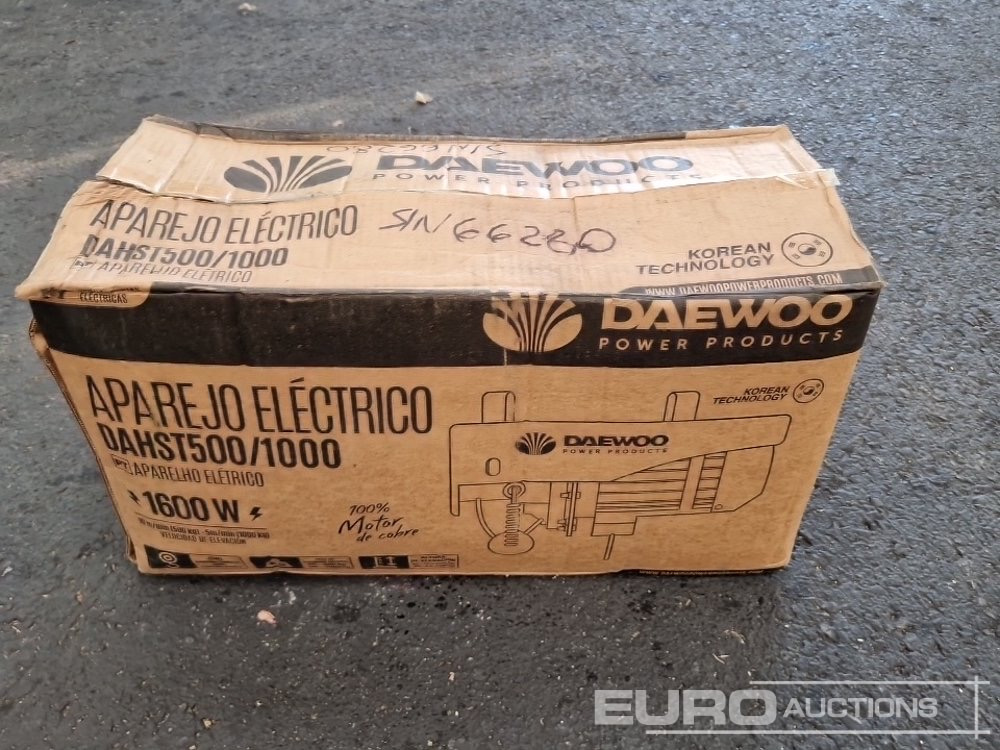 Equipo de taller Unused Daewoo DAHST500/1000: foto 8