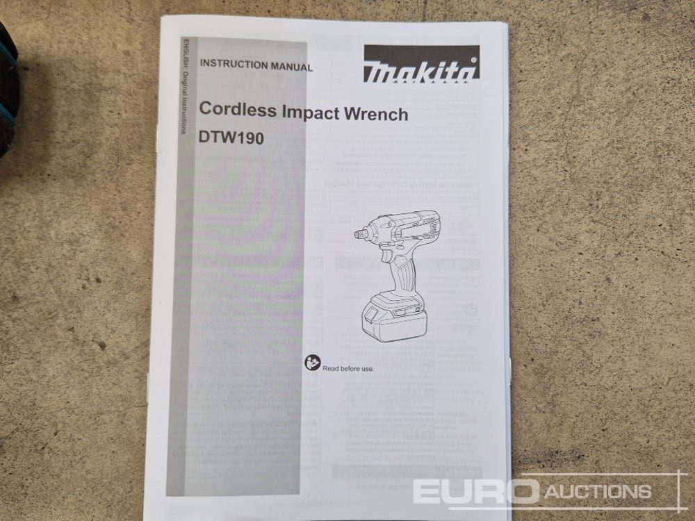 Unused Makita 18V 1/2" Li-Ion LXT Impact Wrench (Body Only) - Equipo de construcción: foto 4 Unused Makita 18V 1/2" Li-Ion LXT Impact Wrench (Body Only) - Equipo de construcción: foto 4