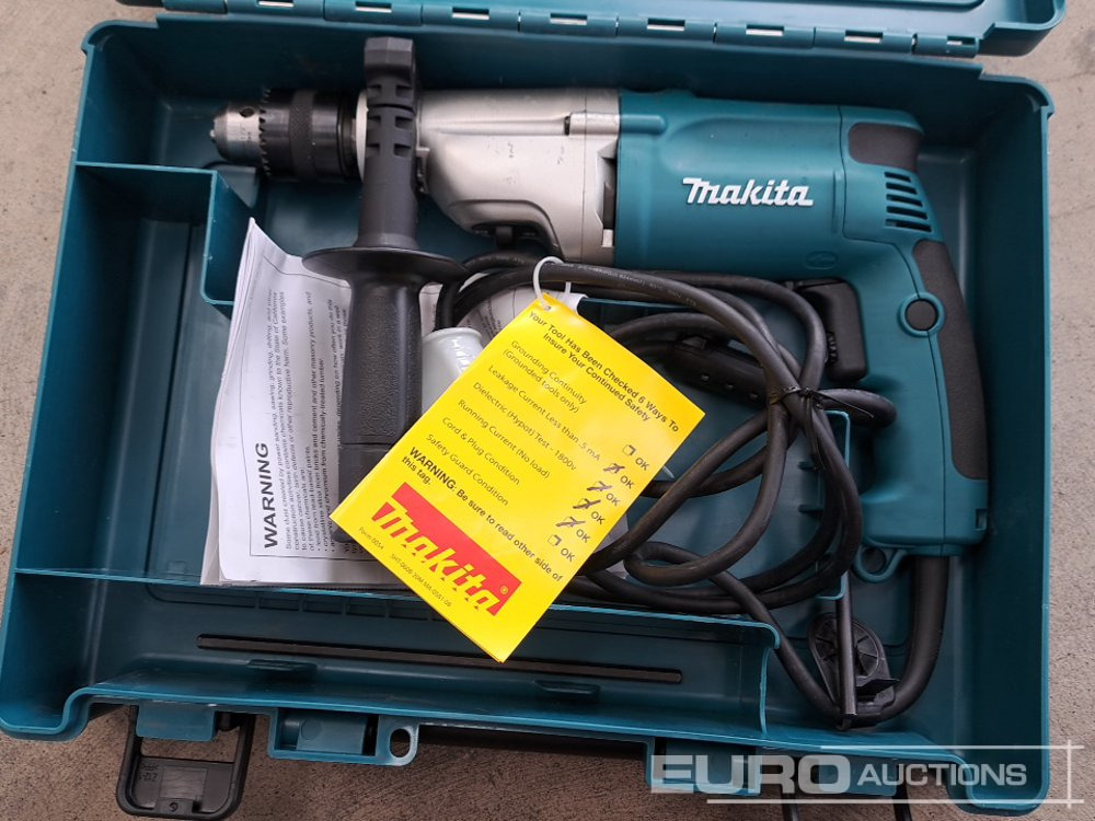 Unused Makita HP2050 110v2 Speed Hammer Drill - Equipo de construcción: foto 4 Unused Makita HP2050 110v2 Speed Hammer Drill - Equipo de construcción: foto 4