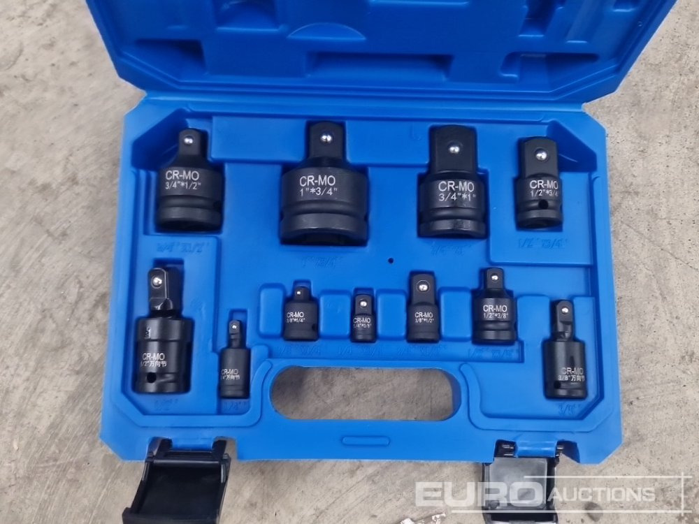 Unused Solid X 11 Pc Universal Joint Conversion Set - Equipo de construcción: foto 4 Unused Solid X 11 Pc Universal Joint Conversion Set - Equipo de construcción: foto 4