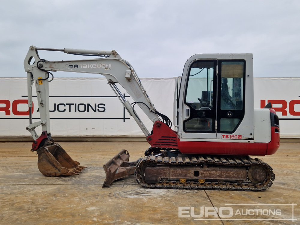 Unused Takeuchi TB160C - Miniexcavadora: foto 2 Unused Takeuchi TB160C - Miniexcavadora: foto 2