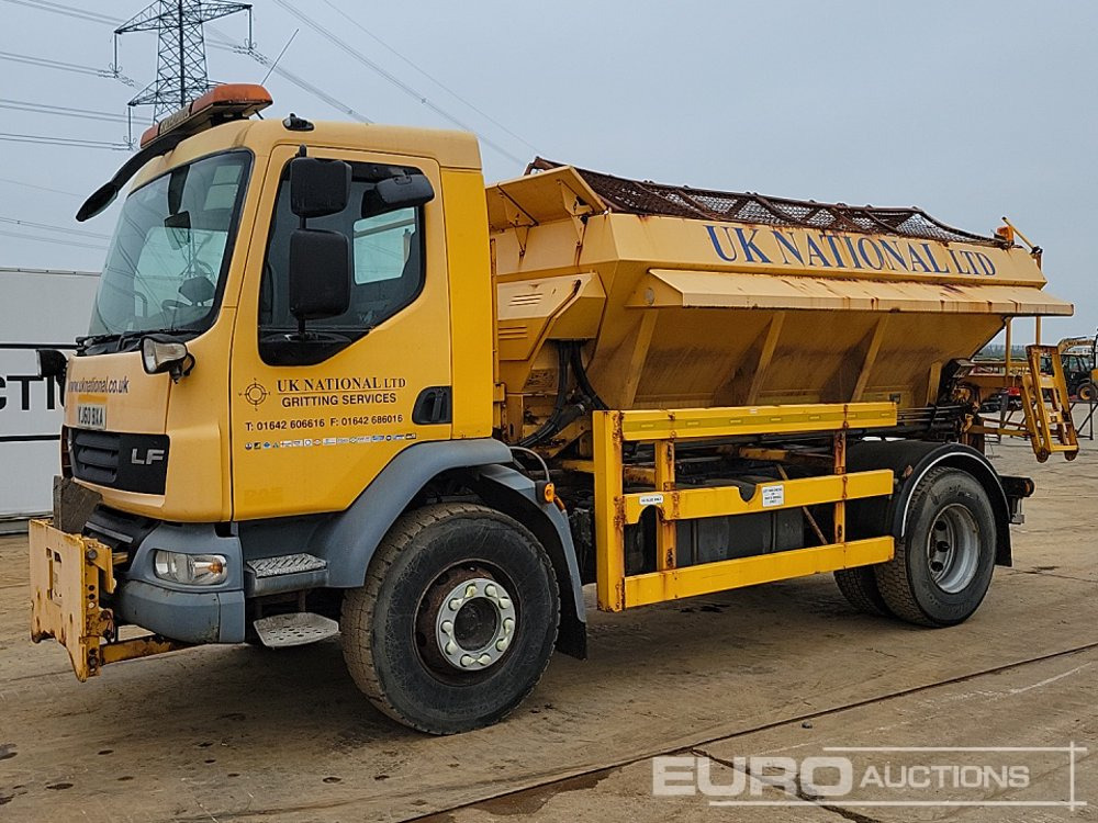 2010 DAF 4x2 Gritter Lorry, Manual Gearbox - Vehículo municipal: foto 1 2010 DAF 4x2 Gritter Lorry, Manual Gearbox - Vehículo municipal: foto 1