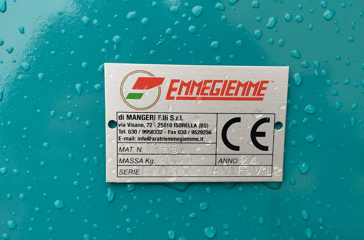 Emmegiemme ecoaratro nuovo ECO 6 XL MAXI FS V1LM2 - Arado: foto 2 Emmegiemme ecoaratro nuovo ECO 6 XL MAXI FS V1LM2 - Arado: foto 2