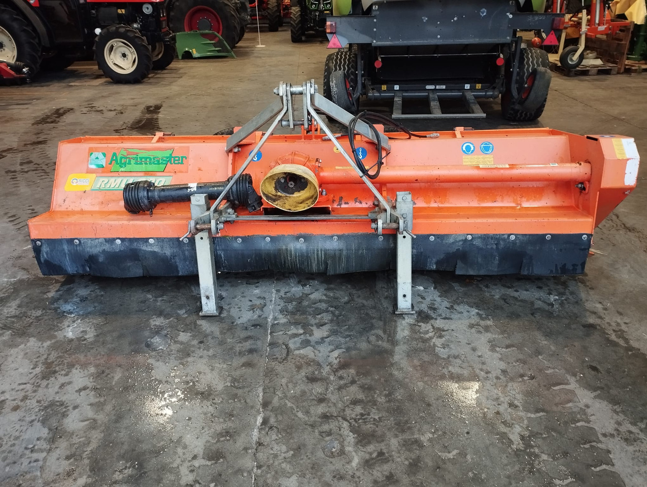 Trincia asse orrizontale usata Agrimaster RMU 280 - Desbrozadora de martillos: foto 4 Trincia asse orrizontale usata Agrimaster RMU 280 - Desbrozadora de martillos: foto 4