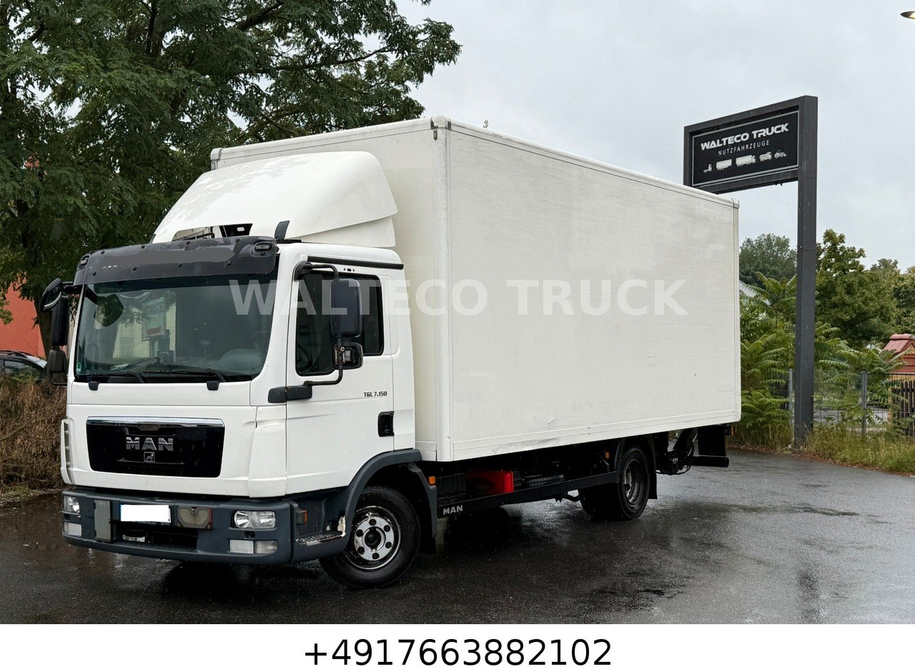 MAN TGL 7.150/Koffer 6m/Ladebordwand - Furgoneta caja cerrada: foto 1 MAN TGL 7.150/Koffer 6m/Ladebordwand - Furgoneta caja cerrada: foto 1