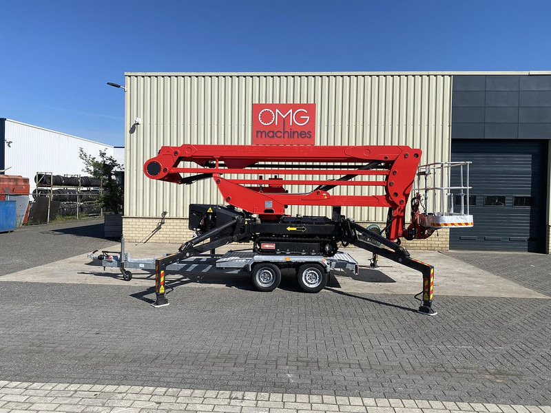 Plataforma araña Platform Basket Spider 22.10, Spin hoogwerker met aanhangwagen: foto 7