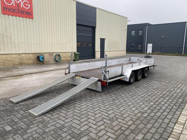 Weijer Aanhangwagen, 3500 kg. 5 meter, 3 Asser. - Remolque plataforma/ Caja abierta: foto 2 Weijer Aanhangwagen, 3500 kg. 5 meter, 3 Asser. - Remolque plataforma/ Caja abierta: foto 2