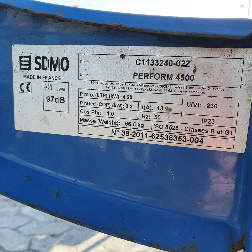 Generador industriale SDMO 4500: foto 9