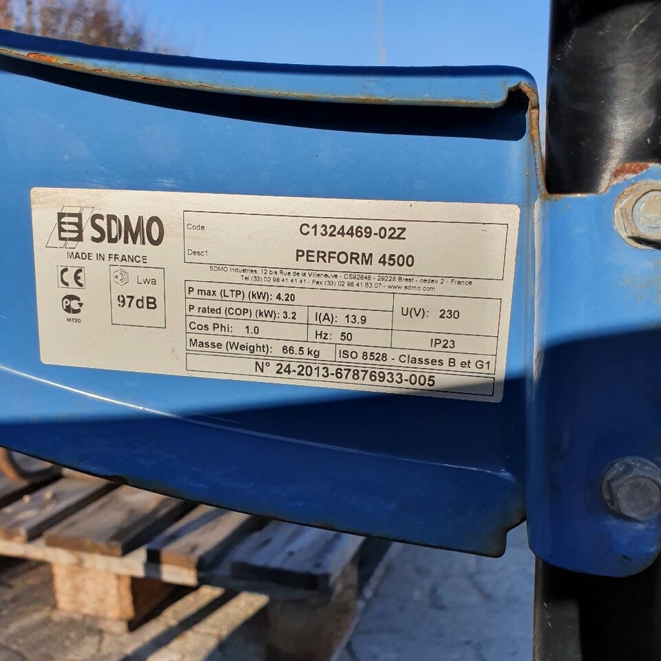 Generador industriale SDMO 4500: foto 10