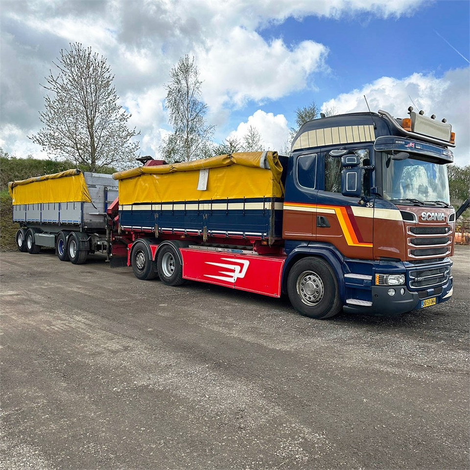 Scania P,G,R-serien R520 - Camión volquete, Camión grúa: foto 1 Scania P,G,R-serien R520 - Camión volquete, Camión grúa: foto 1
