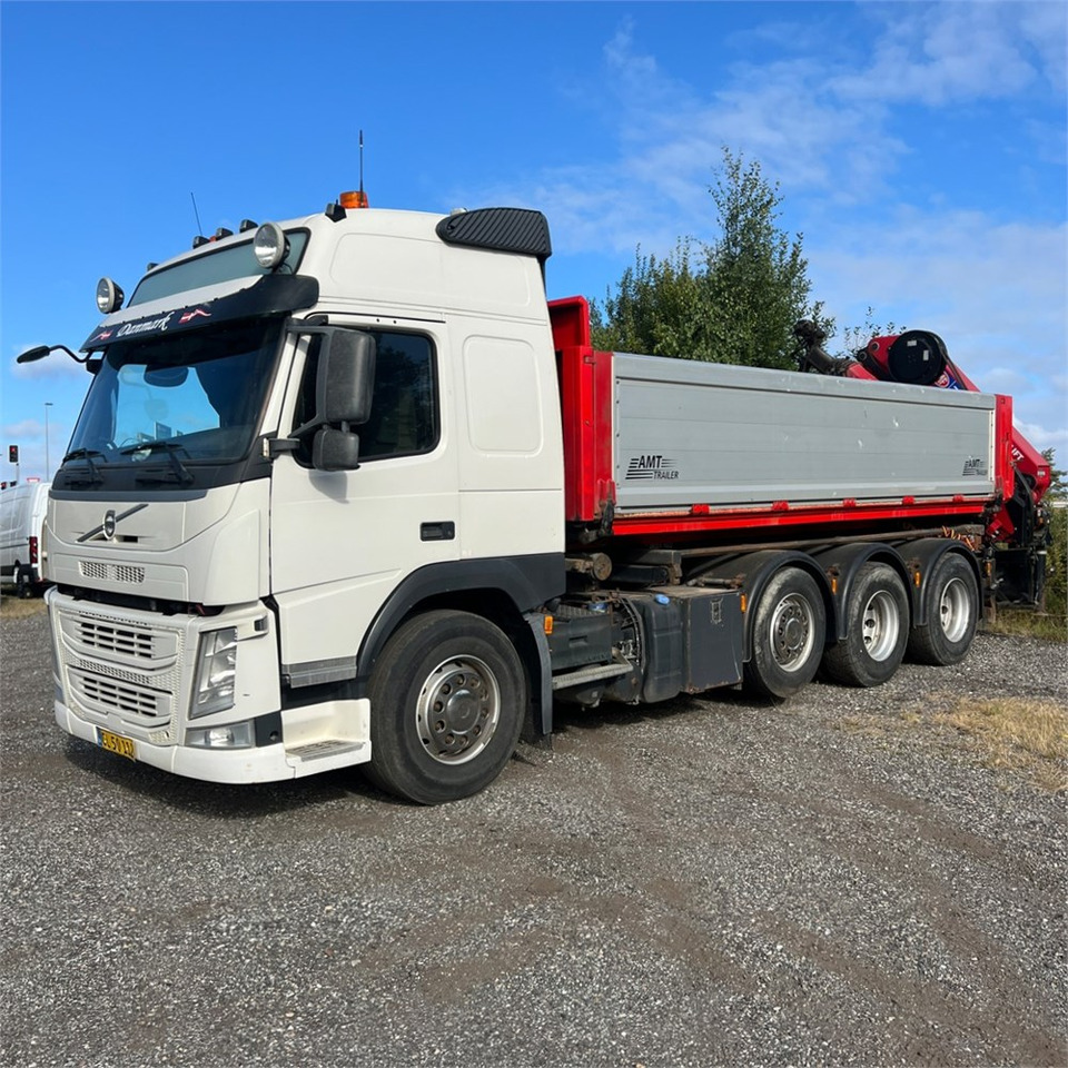 Volvo FM 8x4 500 - Camión caja abierta, Camión grúa: foto 1 Volvo FM 8x4 500 - Camión caja abierta, Camión grúa: foto 1