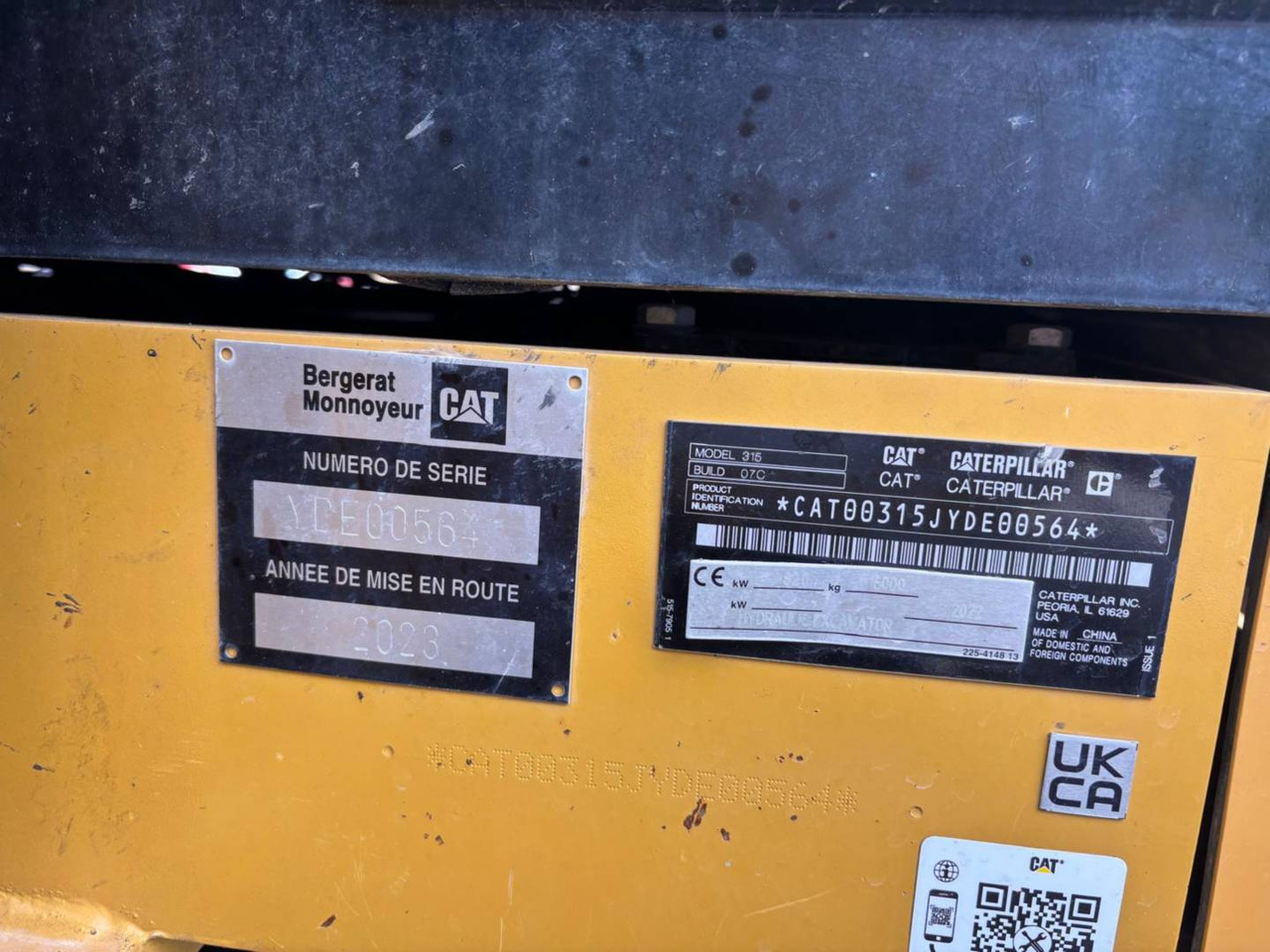 Excavadora de cadenas CAT 315: foto 6