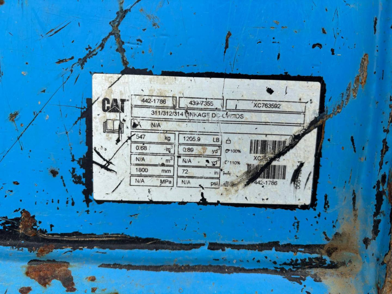 Excavadora de cadenas CAT 315: foto 28