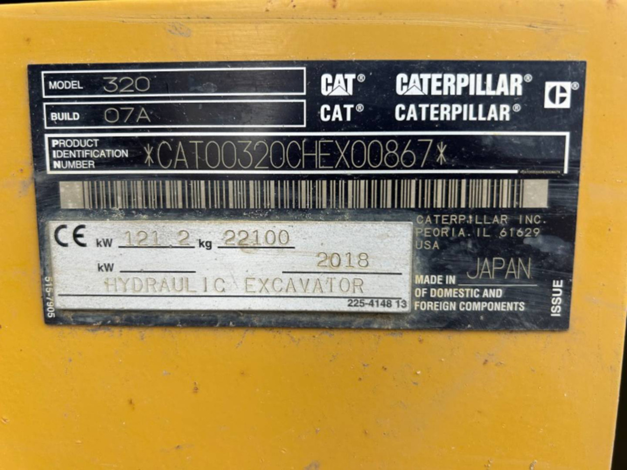 CAT 320 - Excavadora de cadenas: foto 5 CAT 320 - Excavadora de cadenas: foto 5