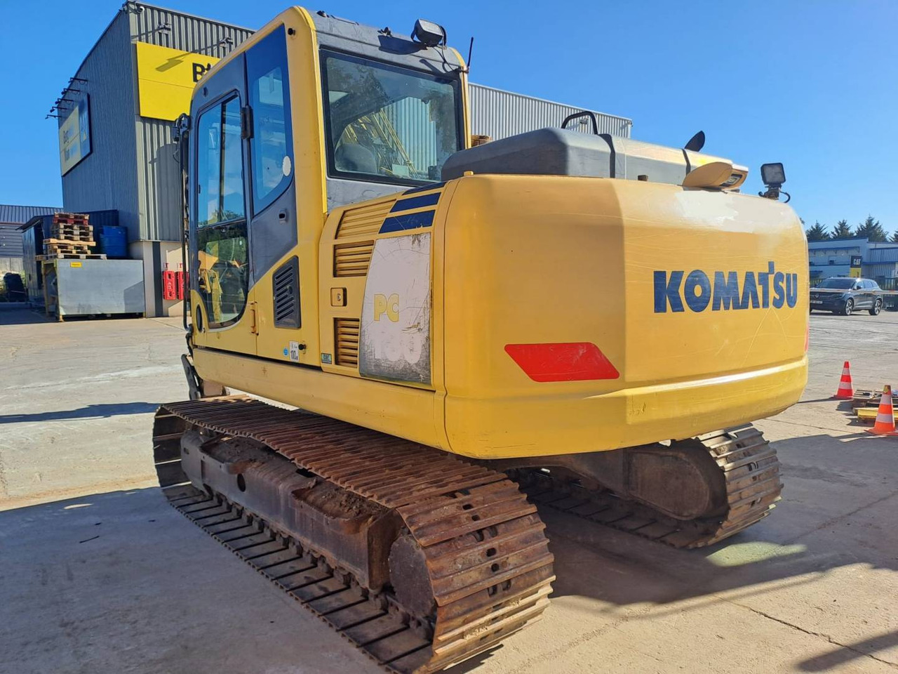 KOMATSU PC130 - Excavadora de cadenas: foto 4 KOMATSU PC130 - Excavadora de cadenas: foto 4