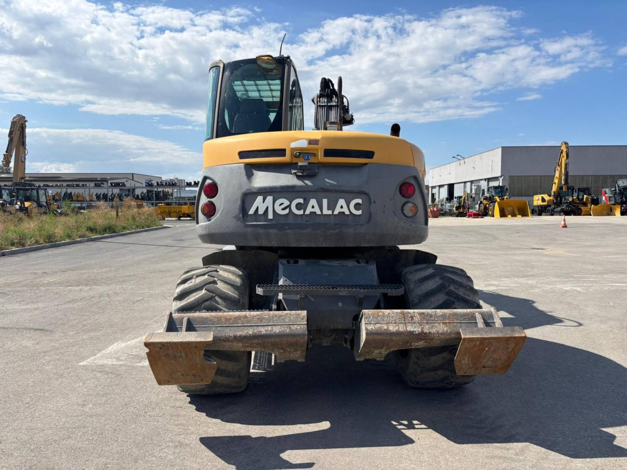 Excavadora de ruedas MECALAC 714MW: foto 11