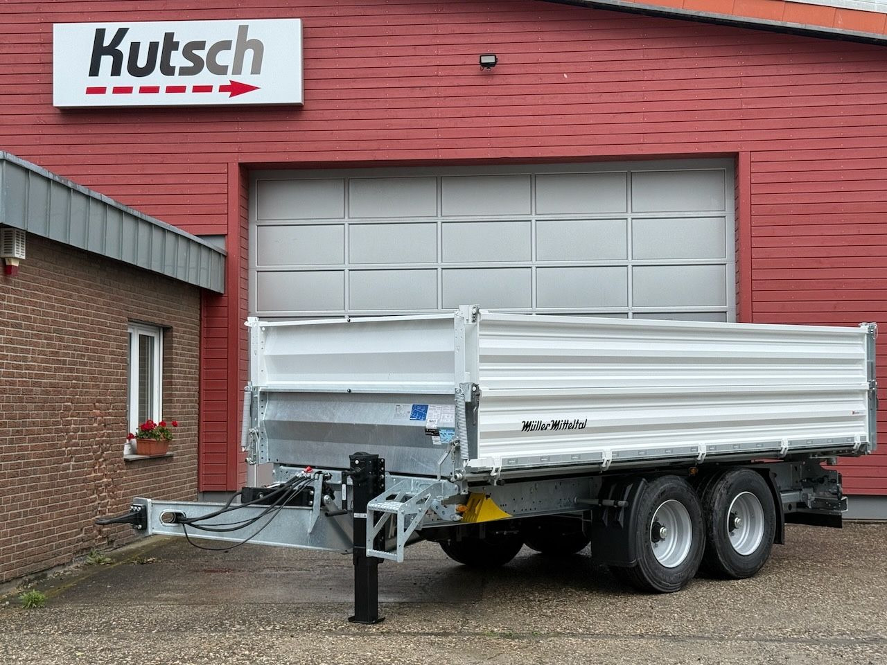 Müller-Mitteltal KA-TA-R 11,9, doppelte Bordwände/ Aufsatz - Remolque volquete: foto 1 Müller-Mitteltal KA-TA-R 11,9, doppelte Bordwände/ Aufsatz - Remolque volquete: foto 1