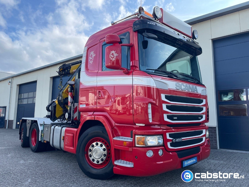 Scania G 400 A 6X2*4 HNA Euro 5 - Handgeschakeld - FASSI F455XP + JIP Autolaadkraan - Bouwjaar 2010 - Km 748.730 - Very good condition !! - Cabeza tractora: foto 5 Scania G 400 A 6X2*4 HNA Euro 5 - Handgeschakeld - FASSI F455XP + JIP Autolaadkraan - Bouwjaar 2010 - Km 748.730 - Very good condition !! - Cabeza tractora: foto 5