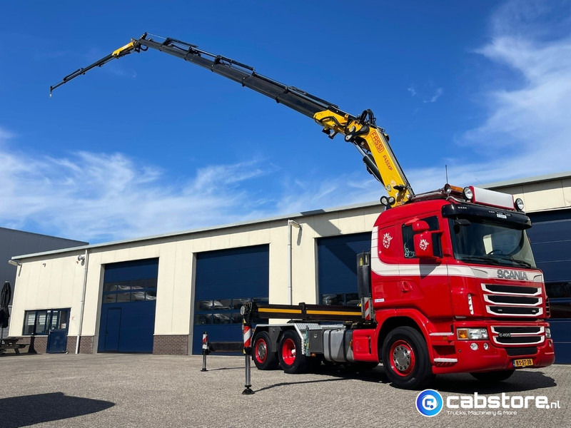 Scania G 400 A 6X2*4 HNA Euro 5 - Handgeschakeld - FASSI F455XP + JIP Autolaadkraan - Bouwjaar 2010 - Km 748.730 - Very good condition !! - Cabeza tractora: foto 1 Scania G 400 A 6X2*4 HNA Euro 5 - Handgeschakeld - FASSI F455XP + JIP Autolaadkraan - Bouwjaar 2010 - Km 748.730 - Very good condition !! - Cabeza tractora: foto 1