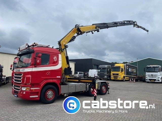 Scania G 400 A 6X2*4 HNA Euro 5 - Handgeschakeld - FASSI F455XP + JIP Autolaadkraan - Bouwjaar 2010 - Km 748.730 - Very good condition !! - Cabeza tractora: foto 3 Scania G 400 A 6X2*4 HNA Euro 5 - Handgeschakeld - FASSI F455XP + JIP Autolaadkraan - Bouwjaar 2010 - Km 748.730 - Very good condition !! - Cabeza tractora: foto 3