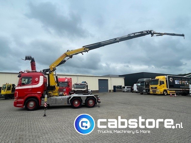 Scania G 400 A 6X2*4 HNA Euro 5 - Handgeschakeld - FASSI F455XP + JIP Autolaadkraan - Bouwjaar 2010 - Km 748.730 - Very good condition !! - Cabeza tractora: foto 4 Scania G 400 A 6X2*4 HNA Euro 5 - Handgeschakeld - FASSI F455XP + JIP Autolaadkraan - Bouwjaar 2010 - Km 748.730 - Very good condition !! - Cabeza tractora: foto 4