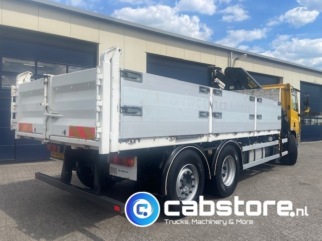 Camión volquete, Camión grúa DAF CF 75.310 FAN 6x2 Euro 5 - MANUAL - Bouwjaar 2008 - Kipper - Palfinger PK 15002 Performance - Km 550.899 - Good condition!: foto 6
