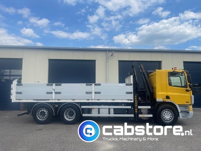 Camión volquete, Camión grúa DAF CF 75.310 FAN 6x2 Euro 5 - MANUAL - Bouwjaar 2008 - Kipper - Palfinger PK 15002 Performance - Km 550.899 - Good condition!: foto 8