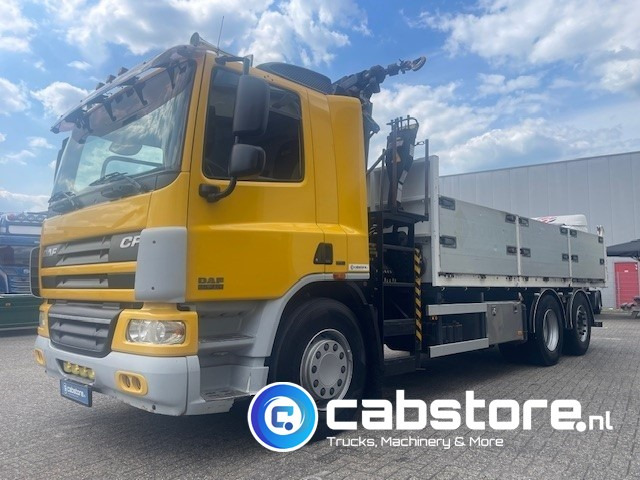 Camión volquete, Camión grúa DAF CF 75.310 FAN 6x2 Euro 5 - MANUAL - Bouwjaar 2008 - Kipper - Palfinger PK 15002 Performance - Km 550.899 - Good condition!: foto 11