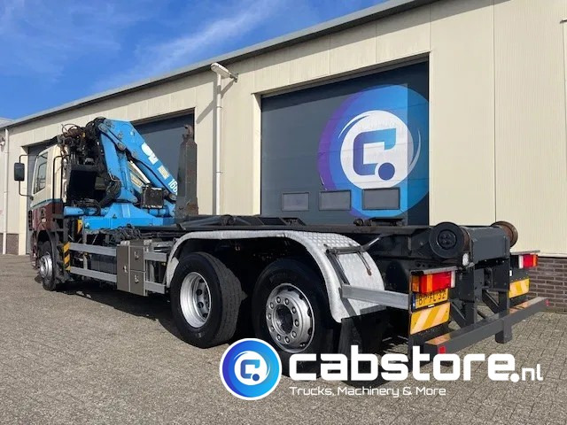 DAF CF 85.340 6X2 Euro 3 - Haakarm containersystem - Hooklift - Abrollkipper - Year 2004 - HMF 1680-K2 Crane - Grua - Ladekran - Autolaadkraan - Camión multibasculante, Camión grúa: foto 2 DAF CF 85.340 6X2 Euro 3 - Haakarm containersystem - Hooklift - Abrollkipper - Year 2004 - HMF 1680-K2 Crane - Grua - Ladekran - Autolaadkraan - Camión multibasculante, Camión grúa: foto 2
