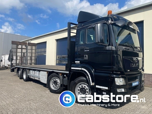 MAN TGS 35.400 8x2-6 BL Euro 6 - 8x2 - Oprijwagen - Machinetransporter - Bouwjaar 2015 - Km 716.197 - Laadvermogen 23.640 Kg !! - Very good condition - Camión portavehículos: foto 2 MAN TGS 35.400 8x2-6 BL Euro 6 - 8x2 - Oprijwagen - Machinetransporter - Bouwjaar 2015 - Km 716.197 - Laadvermogen 23.640 Kg !! - Very good condition - Camión portavehículos: foto 2