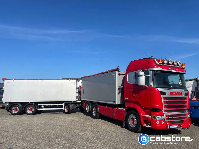 Scania LB6X2*4HNB Euro 6 - Year 2016 - RETARDER - ALUMINIUM kipper + FLOOR kipper aanhangwagen - Good Condition !! - Camión cisterna: foto 4 Scania LB6X2*4HNB Euro 6 - Year 2016 - RETARDER - ALUMINIUM kipper + FLOOR kipper aanhangwagen - Good Condition !! - Camión cisterna: foto 4