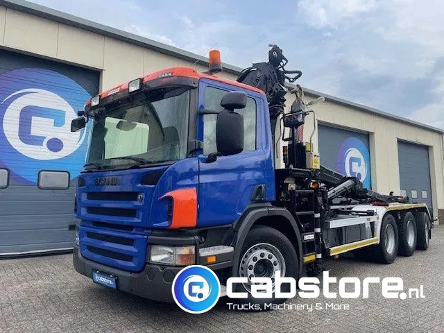 Scania P380 LB 8x4*4 HNA Euro 5 - HIAB 211 E-3 Hipro Crane with remote control + Multilift XR26S61 Hooklift - Year 2009 - Km 336.501 !! - Good condition - Camión multibasculante, Camión grúa: foto 4 Scania P380 LB 8x4*4 HNA Euro 5 - HIAB 211 E-3 Hipro Crane with remote control + Multilift XR26S61 Hooklift - Year 2009 - Km 336.501 !! - Good condition - Camión multibasculante, Camión grúa: foto 4