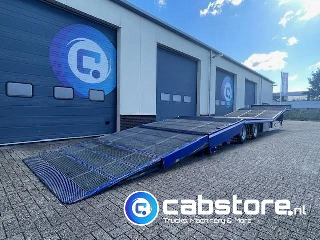 TURBO'S HOET SC22AA 2-assige oprij trailer Machine transporter - Uitschuif ramp !! - Year 2017 - Good condition - - Semirremolque portavehículos: foto 4 TURBO'S HOET SC22AA 2-assige oprij trailer Machine transporter - Uitschuif ramp !! - Year 2017 - Good condition - - Semirremolque portavehículos: foto 4