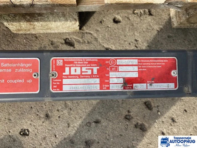 Scania JOST skammel flytbar - Quinta rueda para Camión: foto 5 Scania JOST skammel flytbar - Quinta rueda para Camión: foto 5