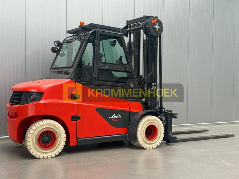 Linde E 80-900 - Carretilla elevadora eléctrica: foto 4 Linde E 80-900 - Carretilla elevadora eléctrica: foto 4