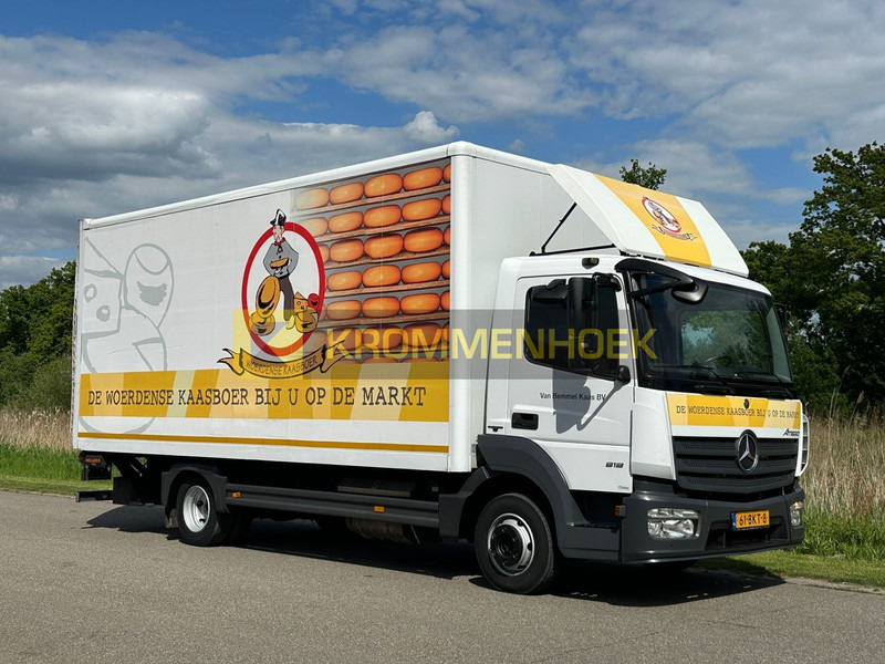 Mercedes-Benz 818 Atego - Camión caja cerrada: foto 1 Mercedes-Benz 818 Atego - Camión caja cerrada: foto 1